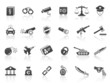 Black Gray Vector Icons