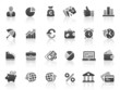 Black Gray Vector Icons Black Gray Vector Icons