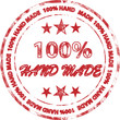 Vektor: Hand made stamp Hand made stamp
