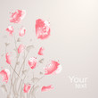 Romantic Flower Background Romantic Flower Background