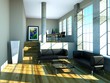 Loft Wohn- und Esszimmer