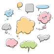 speech balloons