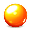 Illustration: Orange sphere Orange sphere