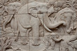 Thai's Elephants sandstone background