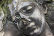 The Face of Angel on the old Prague Cemetery, Czech Republic