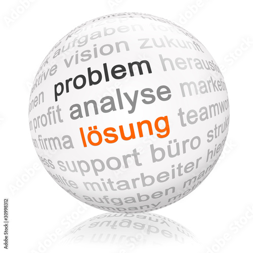 Illustration: problem lösung 3d problem lösung 3d