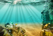 Under the ocean