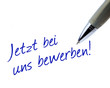 Jetzt bei uns bewerben