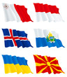 Flags's set of Europe countries