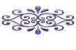 ornament blau