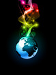 Concept Earth Planet Design Background