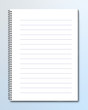 Spiral bind notebook