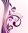 Floral natural background