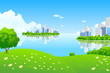 Green City Landscape