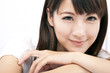 Young and beautiful asian woman with smiling Young and beautiful asian woman with smiling