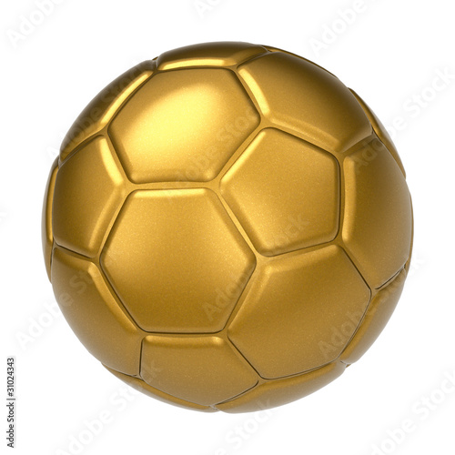 Illustration: Goldener Fußball Goldener Fußball