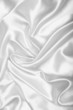Smooth elegant white silk as background Smooth elegant white silk as background