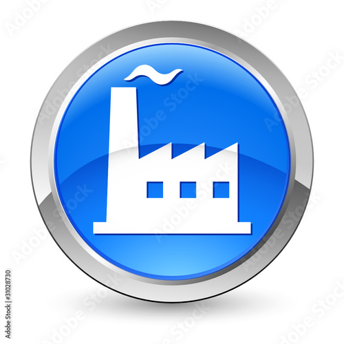 Vektor: Industrie - Button Industrie - Button