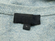 Empty clothing label