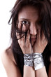 Photo: kidnapped young woman kidnapped young woman