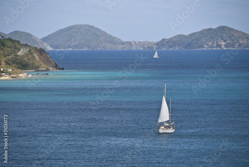 Photo: Island Tortola, Caribbean islands Island Tortola, Caribbean islands