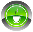 Coffee break glossy icon