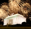 The Lincoln memorial in Washington DC