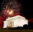 The Lincoln memorial in Washington DC