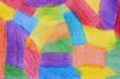 Color background drawn by pencils.