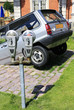 Boulogne sur mer, strange garden with cars