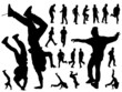 Vector: Street dancers Street dancers