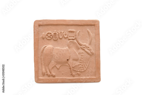 Photo: Ancient Pictograph from the Indus Valley Civilization Ancient Pictograph from the Indus Valley Civilization