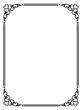 Vector floral ornamental decorative frame Vector floral ornamental decorative frame