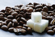 Coffee and sugar. Coffee and sugar.