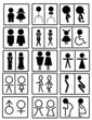 toilet sign vector
