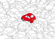 ingorgo di auto ingorgo di auto