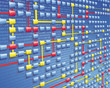 Illustration: Datenfluss und Netzwerk Datenfluss und Netzwerk