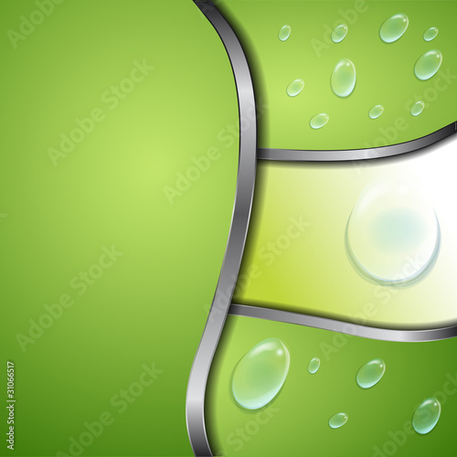 Vector: abstract background design and water drops abstract background design and water drops