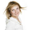 Portrait of a cute cheerful young woman