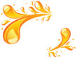 Orange splash Orange splash