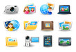 Vektor: Icon Set - Pictures Icon Set - Pictures