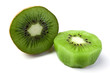 Kiwi haché à deux morceaux Kiwi haché à deux morceaux