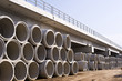 railway bridge and concrete pipe railway bridge and concrete pipe