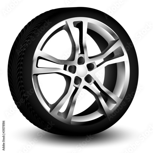 Vector: wheel wheel