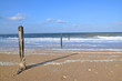 Plage du Calvados en Normandie, France
