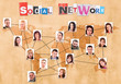 Social network concept Social network concept