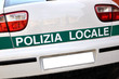 Car of the local police of Lombardy, Italy
