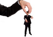 Businessman manipulation