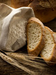 bread ear and flour-pane spighe e farina