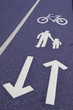 Bike and pedestrian lane